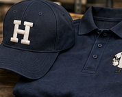 Cap and polo with embroidery